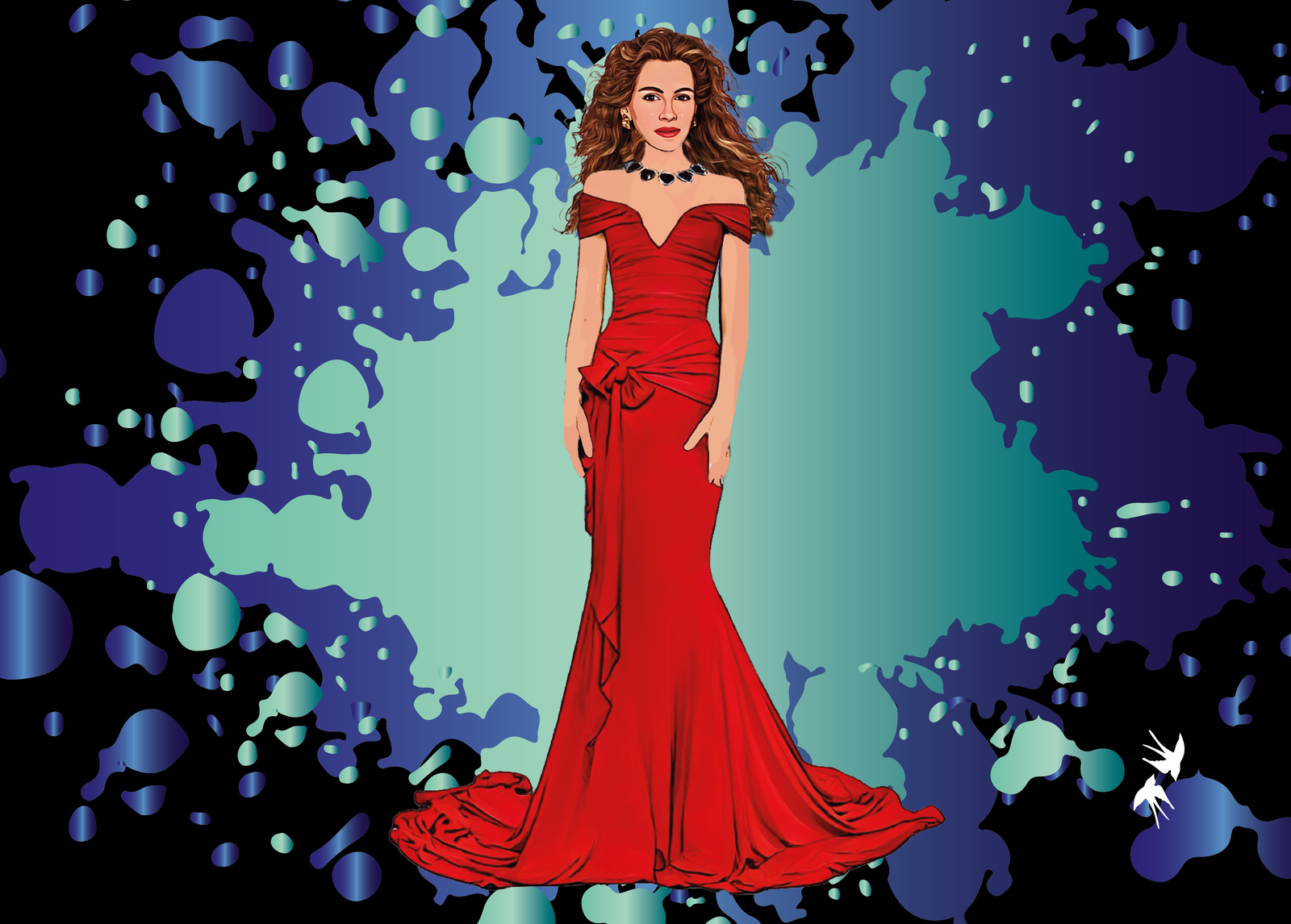 pretty woman la robe rouge.png
